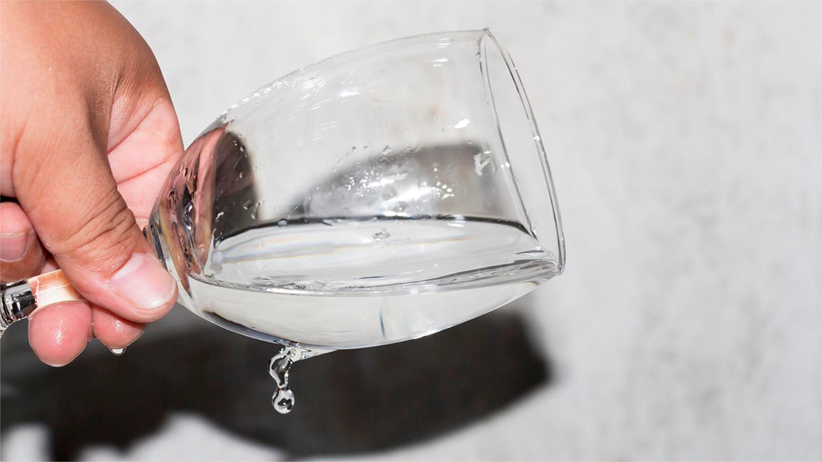 problemi d'acqua domestica
