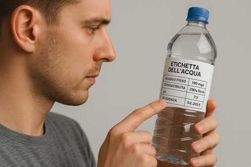 etichetta acqua microplastiche depuratore
